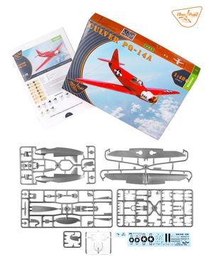 Збірна модель 1/48 літак Culver PQ-14AClear Prop! CP4815