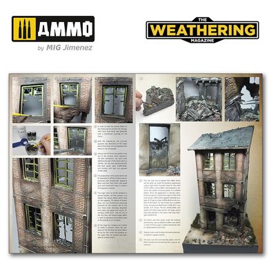 Magazine "Weathering issue 33 Burnt" (Russian language) Ammo Mig 4782
