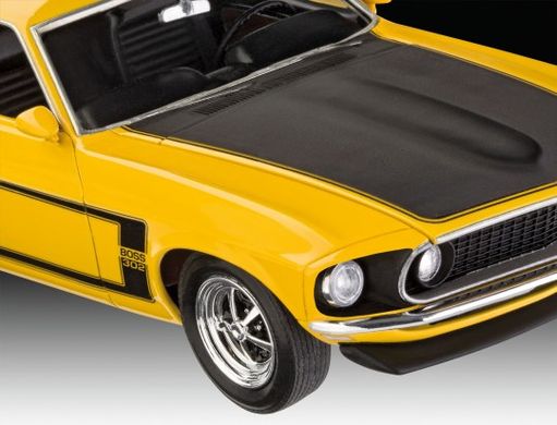Стартовий набір для моделізму автомобіля Model Set +1969 Ford Mustang Boss 67025 1:25