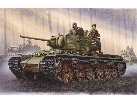 Збірна модель танка Russian KV-1 model 1942 Trumpeter 00358