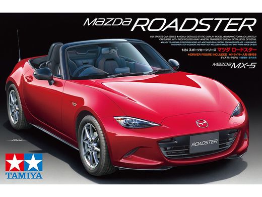 Збірна модель 1/24 автомобіль Mazda MX-5 Roadster Tamiya 24342