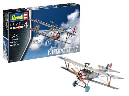 Сборная модель самолета 1:48 Nieuport 17 Revell 03885