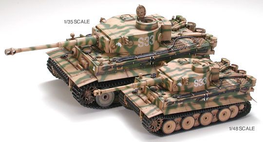 Сборная модель 1/48 танк Tiger I Early Production Tamiya 32504