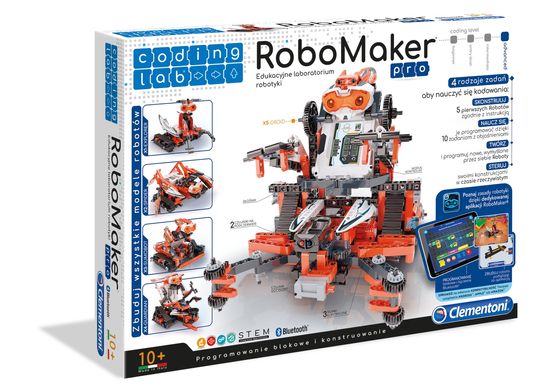 Конструктор Лаборатория Робототехники RoboMaker Clementoni 50523