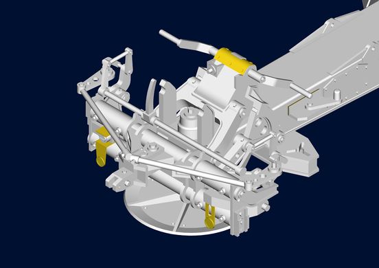 Збірна модель 1/35 німецька протитанкова гармата Pak44 (Krupp) часів Другої світової війни Trumpeter 02317