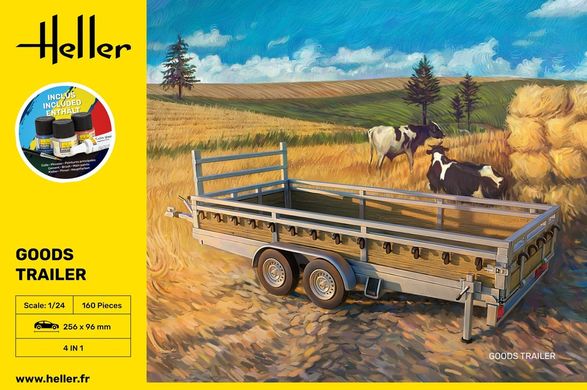 Heller 56778 Trailer 1/24 Starter Kit