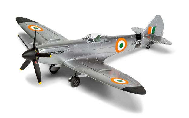 Assembled model 1/48 aircraft Supermarine Spitfire F Mk.XVIII Airfix A05140
