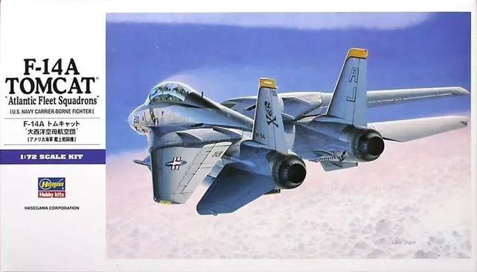 Збірна модель 1/72 літак F-14A Tomcat 'Atlantic Fleet Squadrons' Hasegawa 00544