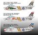 Assembled model 1/72 aircraft F-86F "Korean War" Academy 12546