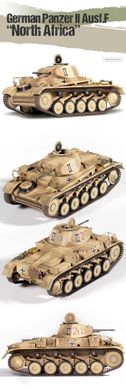 Сборная модель 1/35 танк German Panzer II Ausf.F North Africa Academy 13535