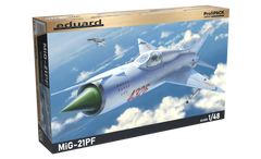 Prefab model 1/48 aircraft MiG-21PF ProfiPACK Eduard 8236