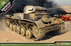Збірна модель 1/35 танк German Panzer II Ausf.F North Africa Academy 13535