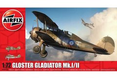 Збірна модель 1/72 літак Gloster Gladiator Mk.I/II Airfix A02052A
