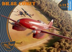 Збірна модель 1/72 літак DH.88 Comet Clear Prop! CP72019