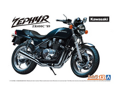 Сборная модель 1/12 мотоцикл Kawasaki ZR400C Zephyr '89 Aoshima 06395