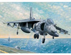 Assembled model 1/32 attack aircraft AV-8B Harrier II Trumpeter 02229