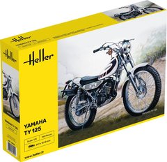Сборная модель 1/8 японский эндуро и туристический мотоцикл Yamaha TY 125 Heller 80902