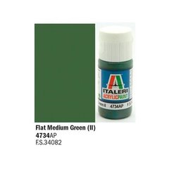 Акриловая краска средне-зеленый евро Medium Green 20ml Italeri 4734