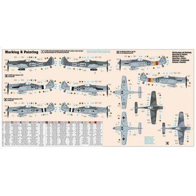 Сборная модель 1/72 самолет Fw-190D-9 Rudel MisterCraft C-10