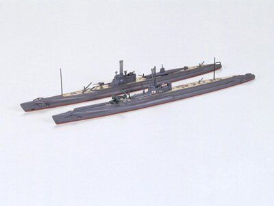 Сборная модель 1/700 подлодка ВМС Японии И-16 и И-58 Серия Waterline Tamiya 31453