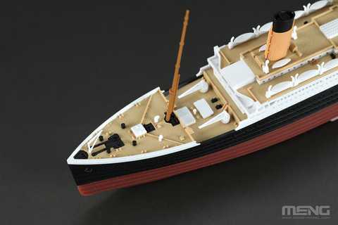 Prefab model 1/700 British ocean liner RMS Titanic Meng Model PS008 - Scale  models BOX24