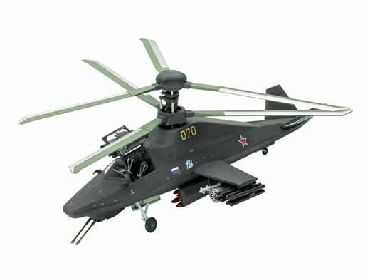 Збірна модель вертольота 1/72 Kamov Ka-58 Stealth Helicopter Revell 03889