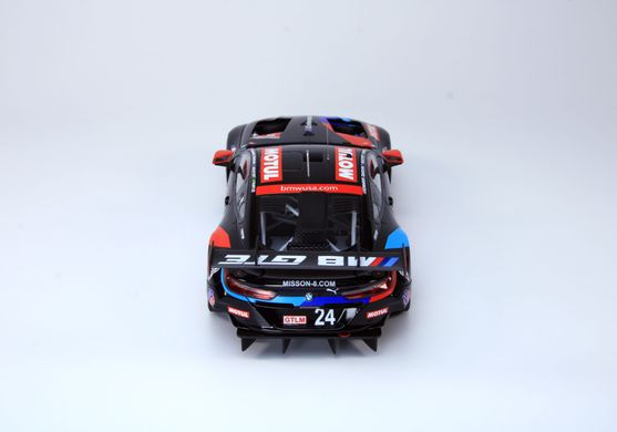 Model car 1/24 BMW M8 GTE 2020 24 Hours of Daytona Winner NuNu PN24036