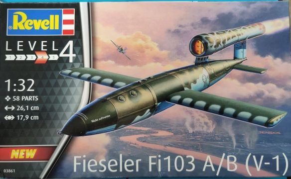 Збірна модель 1/32 літак Fieseler Fi 103 A / B (V-1) Revell 03861