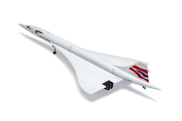 Сборная модель 1/144 реактивный самолет Concorde Gift Set Airfix A50189