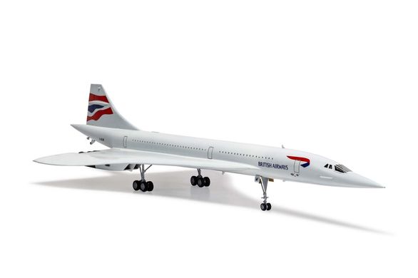 Збірна модель 1/144 реактивний літак Concorde Gift Set Airfix A50189