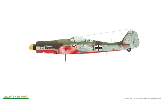Сборная модель 1/48 винтовой самолет Fw 190D-9 Weekend edition Eduard 84102