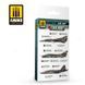 Acrylic Paint Set Cold War Volume 2 Soviet Fighters - Ammo Mig Bomber 7239