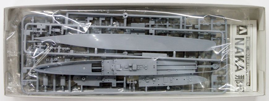 Сборная модель 1/700 крейсера Waterline Series No. 352 Japanese Light Cruiser NAKA Aoshima 04010