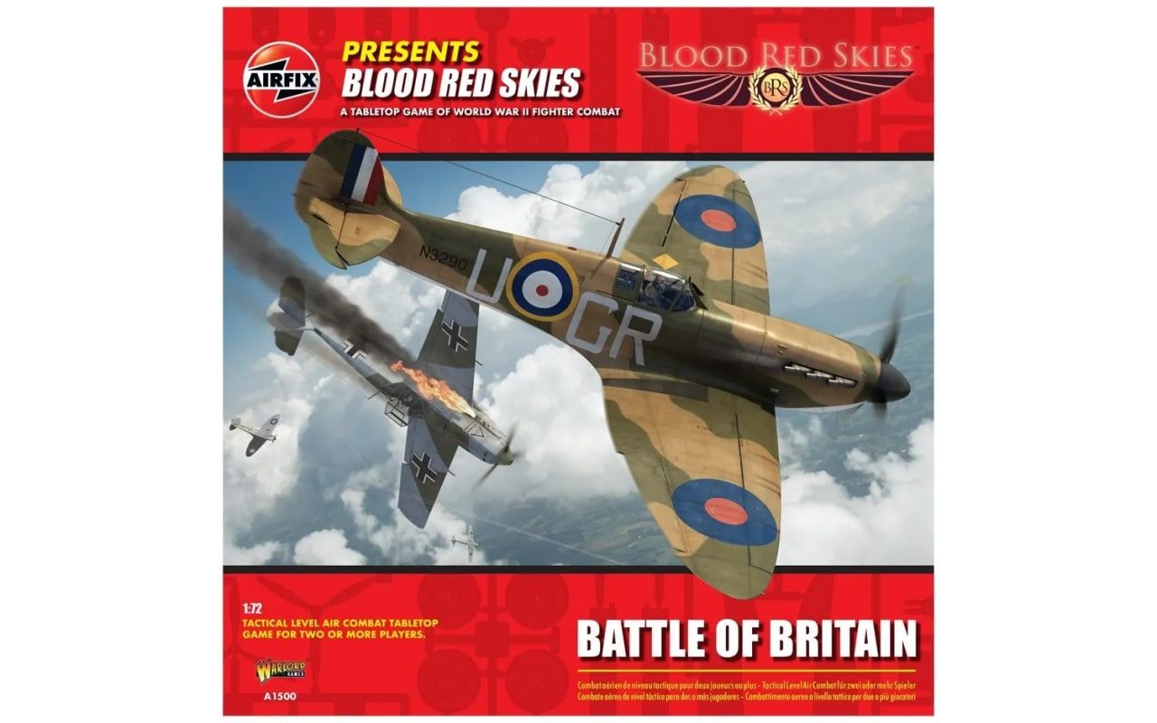 Сборная модель 1/72 Самолетов Blood Red Skies: Battle of Britain Airfix  A1500 - Сборные масштабные модели BOX24