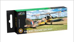 Arcus A3014 RAF WW2 Trainers Acrylic Paint Set