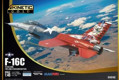 Збірна модель 1/48 винищувач F-16C Texas ANG The Lone Star Gunfighters Kinetic 48146