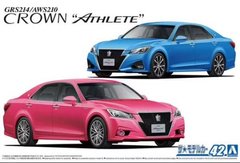 Збірна модель 1/24 автомобіль Toyota GRS214/AWS210 Crown Athlete G '15 Aoshima 05876