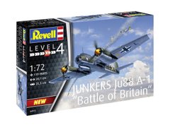 Сборная модель немецкого истребителя Junkers JU88 A-1 Battle of Britain Revell 04972