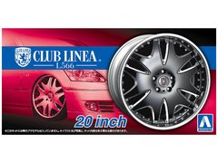 Комплект колес Club Linea L566 20 inch Aoshima 05385 1/24, В наличии