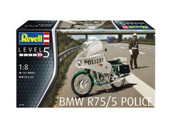 Збірна модель поліцейського мотоцикла BMW R75/5 Revell 07940 1:8