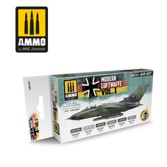 Set of acrylic paints Modern Luftwaffe Vol 1 (Modern Luftwaffe Vol 1 Set) Ammo Mig 7241