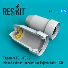 Scale Model Phantom FG.1 / FGR.2 Closed Exhaust Nozzles for Fujimi / Italeri (1/72) R Kit, In stock