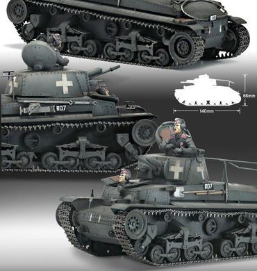 Сборная модель 1:35 танк Pz.bef.wg.35(t) "German Command Tank" Academy 13313