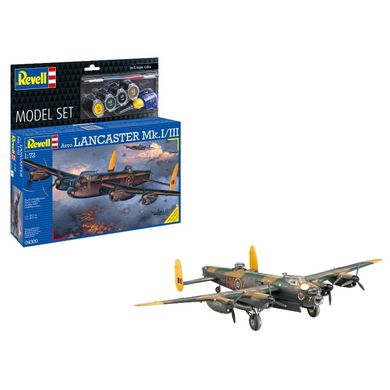 Стартовий набір 1/72 літак Lancaster Mk.I/III Revell 64300