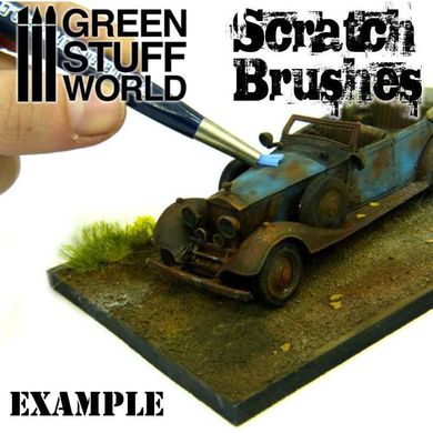 Набор щеток для царапин Green Stuff World 1650