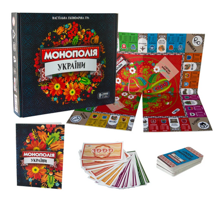 Board game Strateg Monopoly of Ukraine economic in Ukrainian (7008)