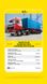 Prefab model 1/32 truck Volvo F12-20 Globe Trotter & Container Semi Trailer Heller 81702