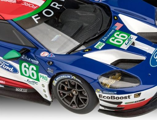 Стартовий набір для моделізму автомобіля Model Set Ford GT - Le Mans Revell 67041 1:24