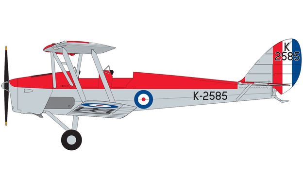 Збірна модель 1/48 літак Havilland D.H.82a Tiger Moth Airfix A04104