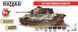 Late WW2 German AFV paint set 8x17ml Hataka Hobby HTK-AS94